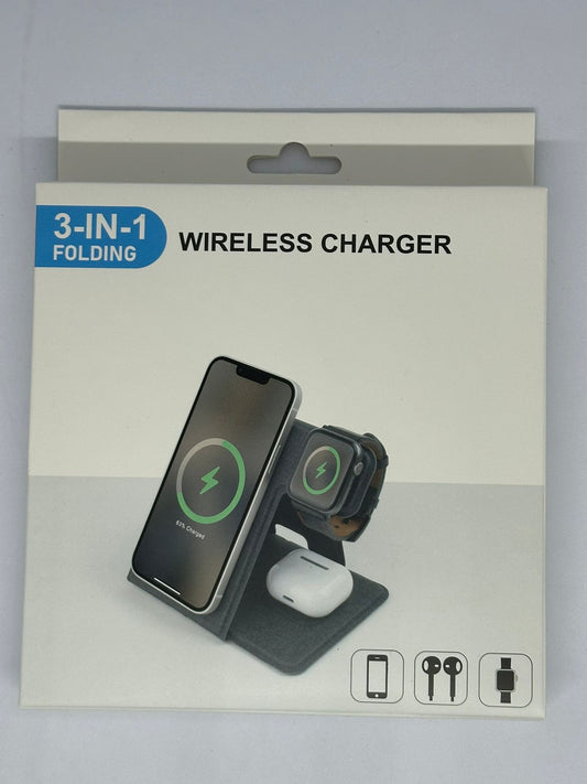 3 IN 1 FOLDING WIRELESS CHARGER